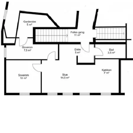 2 Bedroom Located Downtown Trondheim